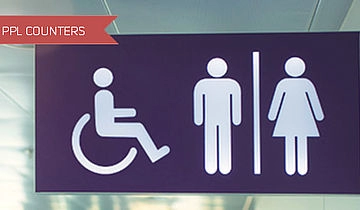 Henkilölaskentajärjestelmä WC-tiloihin