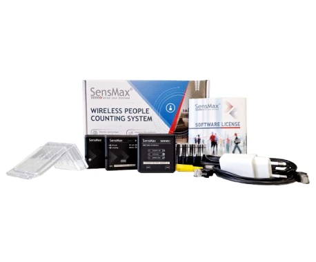 SensMax henkilölaskentajärjestelmä WebKit